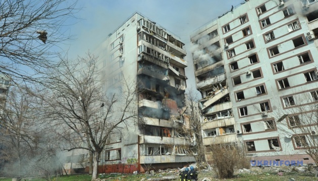 Raketenangriff auf Saporischschja tötet einen und verletzt 25 Menschen