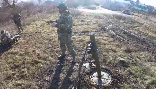 Street fighting in Bakhmut. Border guards repel enemy assault