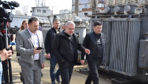 Mykolaiv region’s power engineers receive 680 t of equipment for repair works
