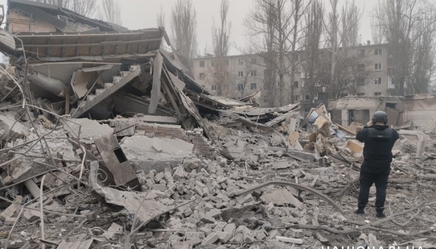 Russian rockets hit two apartment blocks in Avdiivka - Presidential Office