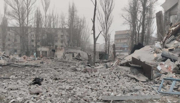 Ukraine : Deux immeubles détruits après une frappe russe sur Avdiivka 