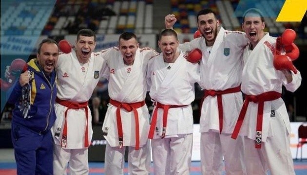 El equipo masculino de Ucrania se proclama ganador de Europa de karate