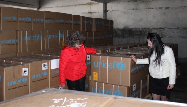 Вінниччина отримала від UNICEF сім фур гуманітарної меддопомоги