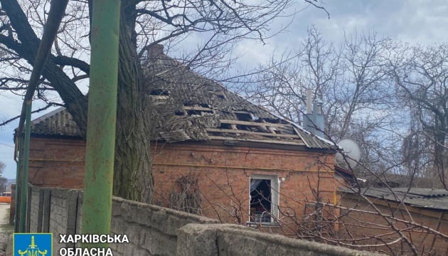 Missile attack on Bohodukhiv: houses, kindergarten damaged, man gets concussion