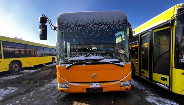 Данія передала Львову п’ять автобусів