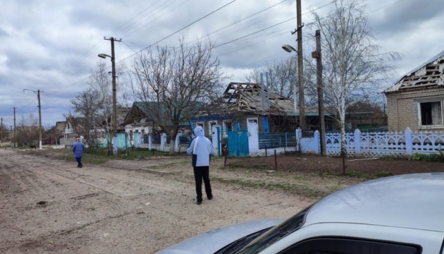 Russians launch air strike on Kherson region’s Beryslav, civilian injured