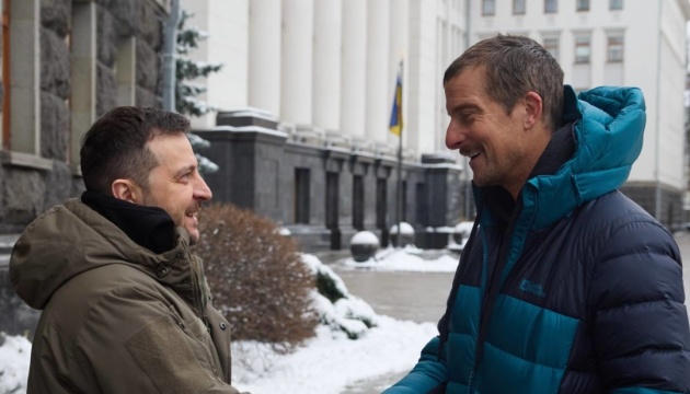 Британець Бер Гріллз став амбасадором United24 і просуватиме напрямок відбудови України