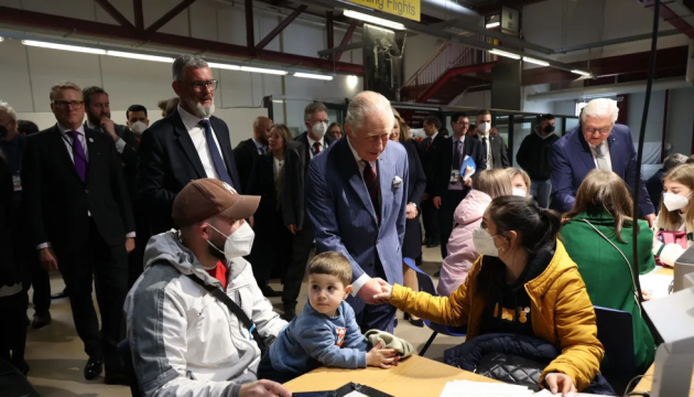 Король Чарльз відвідав центр для українських біженців у Берліні