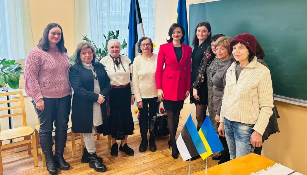 Посол в Естонії зустрілася з українцями в місті Нарва