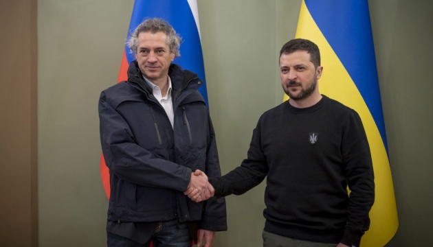 Ukraine counts on Slovenia’s further involvement in reconstruction projects – Zelensky