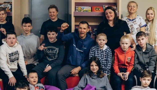 Шевченко відвідав дитячу лікарню «Охматдит»