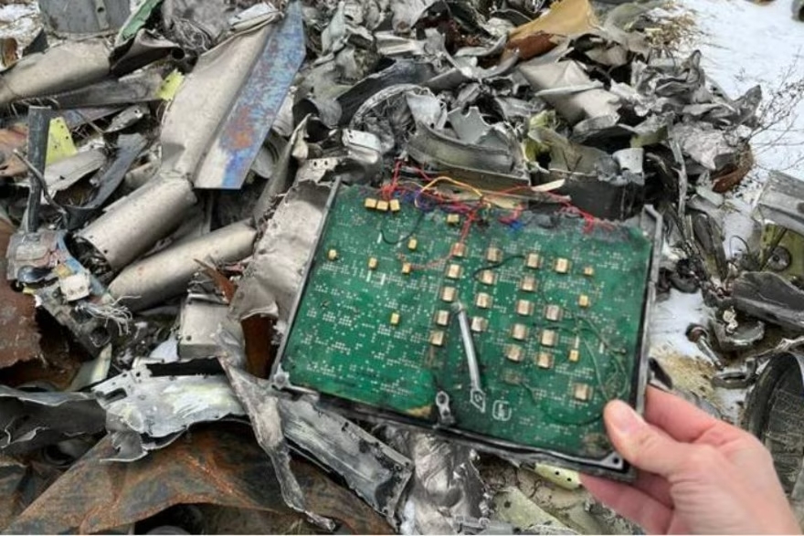 Ракетне «кладовище» в Харкові, де теж було виявлено швейцарські електронні компоненти