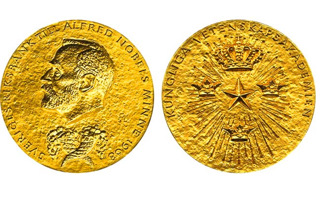 Золота медаль Sveriges Riksbank Prize 