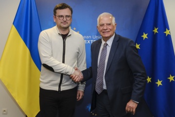 Kuleba, Borrell discuss extension of security support for Ukraine