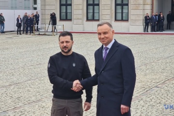 Selenskyj dankt Duda und jedem Polen: Sie haben die Ukraine nicht verlassen, sondern standen Schulter an Schulter mit uns
