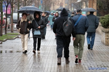 В Україні - дощі та сильний вітер, подекуди до 20°