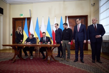 Ukraine, Poland sign separate document on cooperation in reconstruction