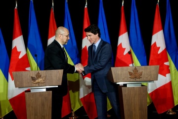 Free trade, military aid, sanctions: Ukrainian PM sums up visit to Canada
