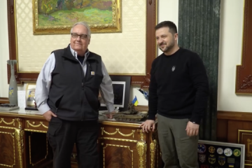 Selenskyj bespricht mit Howard Buffett Hilfe für die Ukraine