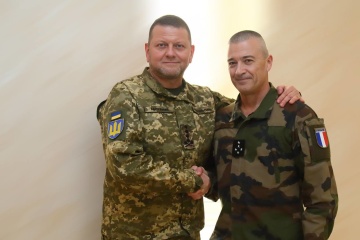 Lage an der Front und Waffen: Saluschnyj trifft sich mit Chef des Generalstabs von Frankreich