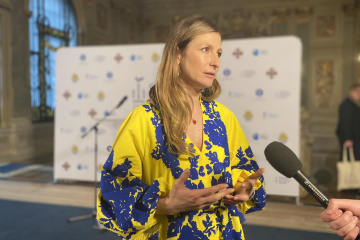 Emine Dzhaparova, primera viceministra de Asuntos Exteriores de Ucrania