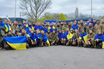 Na Ukrainę wróciło już do domu 2235 jeńców wojennych – Maliar
