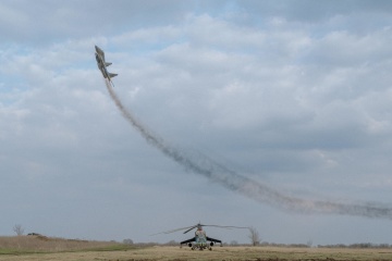 Ukrainian forces launch 20 air strikes on enemy positions
