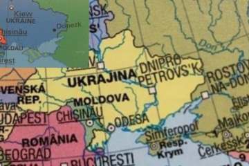 独在住ウクライナ人、欧州で発行された数十の地図にてクリミアが「ロシア領」や「係争地」となっている問題を指摘