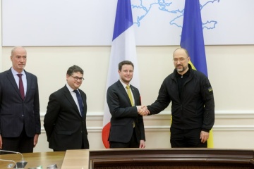 Schmyhal über Wiederaufbau der Ukraine: Frankreich hat konkrete Projekte im Bereich Logistik und Transport