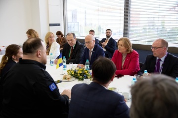 Stefanchuk aborda la adhesión de Ucrania a la UE y la OTAN con los jefes del Bundestag y el Bundesrat