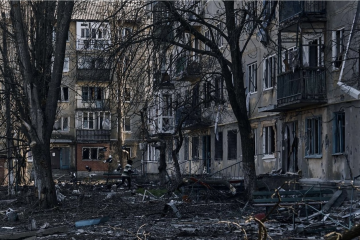 Im Laufe des Tages infolge russischen Beschusses zwei Zivilisten getötet und fünf verletzt