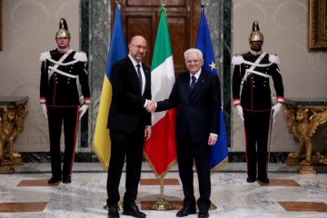 El primer ministro de Ucrania y el presidente de Italia discuten las sanciones contra la industria nuclear de Rusia

