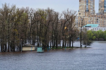 Kyjiw: An drei Tagen hintereinander steigt das Wasser in Flüssen