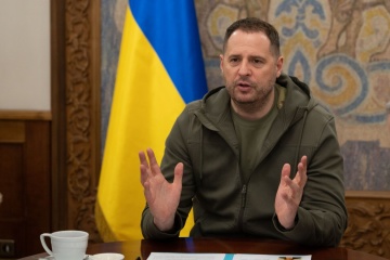 Yermak discusses security guarantees for Ukraine with advisors to presidents of seven EU countries