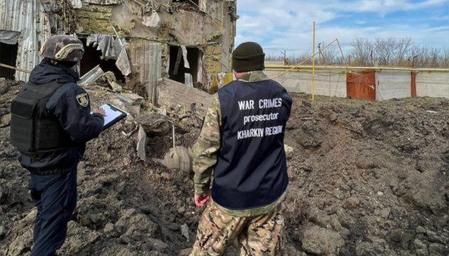 Prosecutors show aftermath of Russian strikes on Kupiansk district