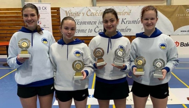 Українські бадмінтоністки виграли чотири нагороди на змаганнях у Чехії