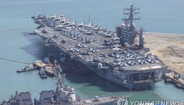 Південна Корея, Японія і США розпочали масштабні морські навчання