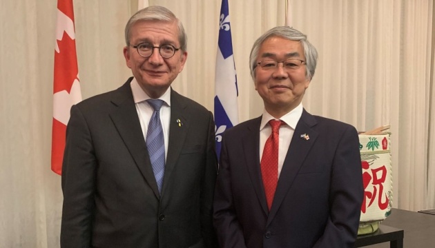 Почесний консул в Монреалі подякував Японії за підтримку України