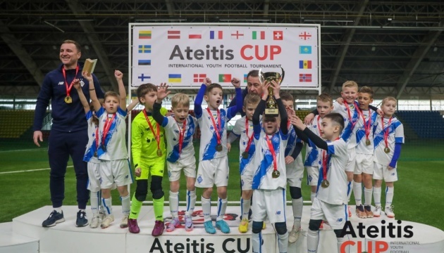 Футбольні команди «Динамо» виграли дитячий турнір Ateitis Cup у Вільнюсі