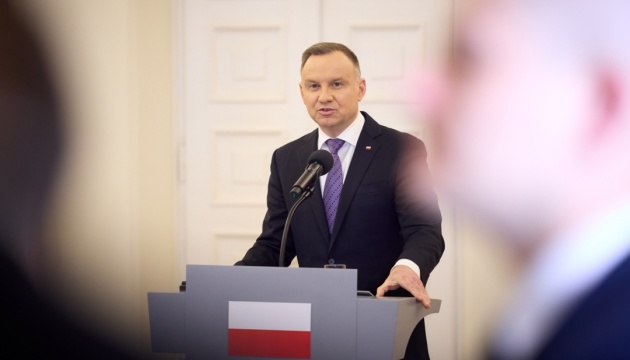 Duda: Poland provides military aid to Ukraine worth almost €3B