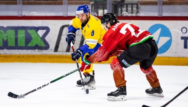 У четвер національна збірна України з хокею проведе другу гру проти угорців