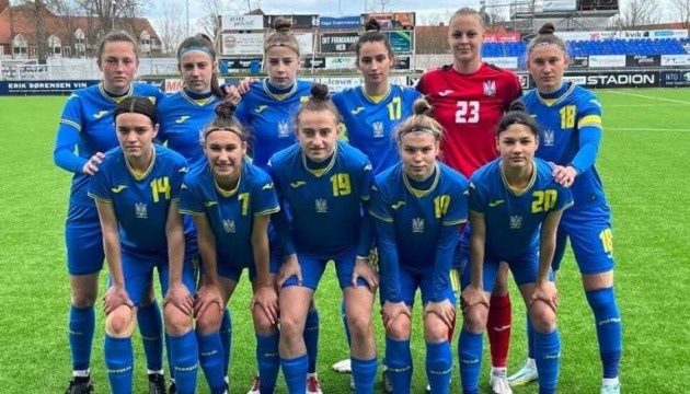 Жіноча збірна України U-19 поступилась Данії у відборі на ЧЄ-2023 з футболу