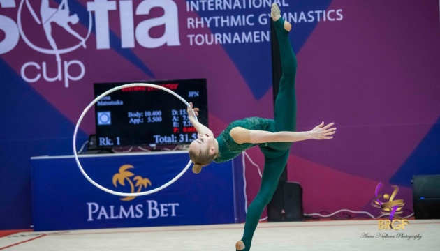 Збірна України виграла 4 медалі у заключний день міжнародного турніру з художньої гімнастики у Софії
