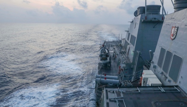 США направили ракетний есмінець у Південно-Китайське море на тлі навчань КНР біля Тайваню