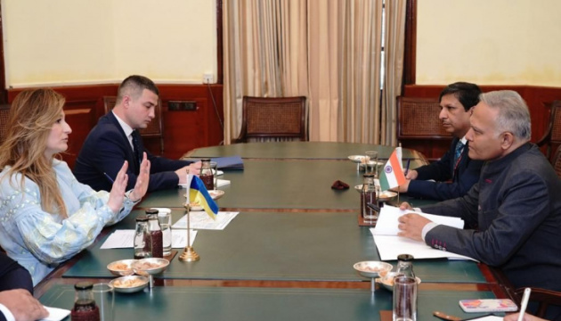 Україна й Індія домовились поновити роботу міжурядової комісії — МЗС