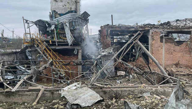Russischer Luftangriff auf Stadt Orichiw in Region Saporischschja
