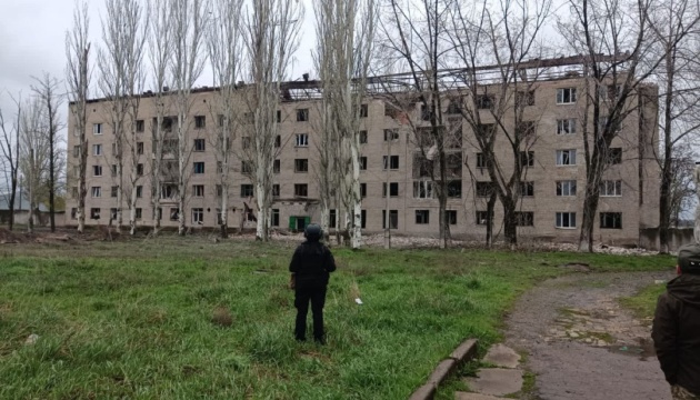 На Донеччині ворог пошкодив корпуси непрацюючої психлікарні у Костянтинівці