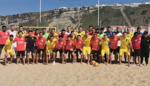 Збірна України з пляжного футболу виграла контрольний матч у Португалії
