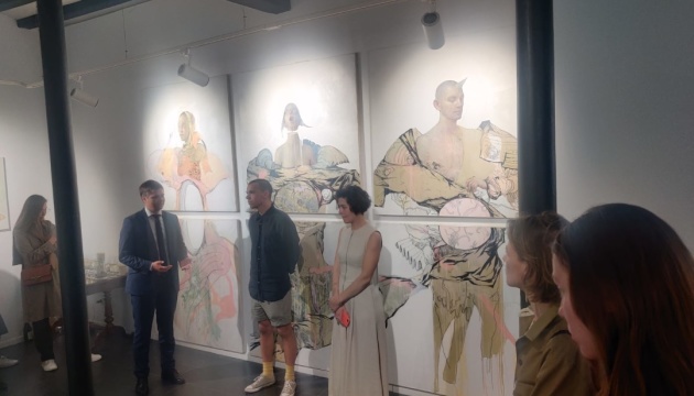 У Барселоні відкрилася виставка творів українського художника Олексія Щербака