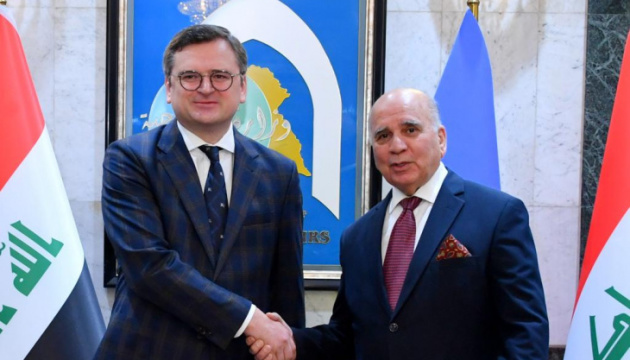 Le ministre ukrainien des Affaires étrangères a rencontré le Premier ministre irakien 